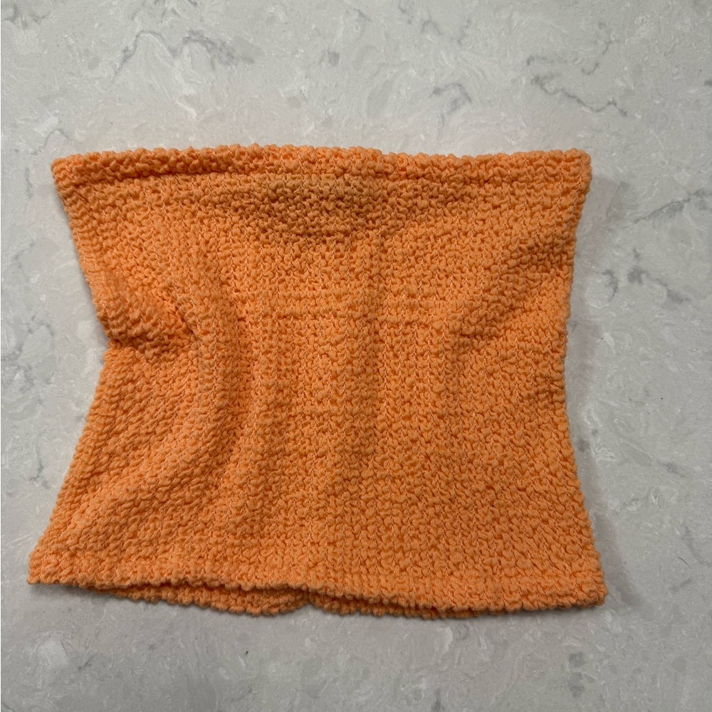 Y2k no boundaries textured tube top fits like xs-s